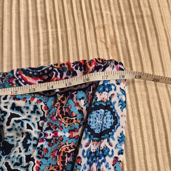 Maurices Blue and Pink Strapless Dress - Picture 11 of 12